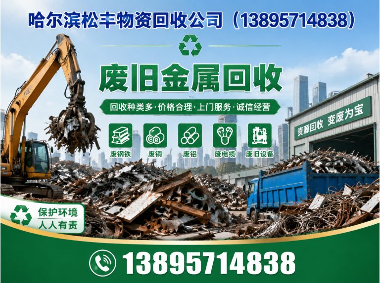 宾县废旧金属回收展示图